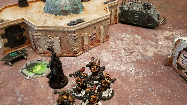 Black Legion vs Death Guard - 1000pts - Tactical Escalation - Malestrom mission from Chapter Approved 2018