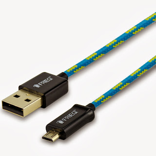 Review FRiEQ Hi-Speed Cloth Jacketed USB 2.0 A Male to Micro B Cable