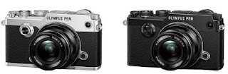 Two colourways of the PEN-F cameras.