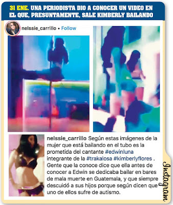 Kimberly solo quiere el dinero de Edwin Luna dice su madre