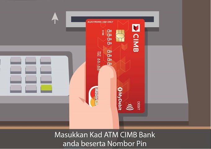 Cara Daftar Akaun Tabung Haji Ke ATM Kad CIMB