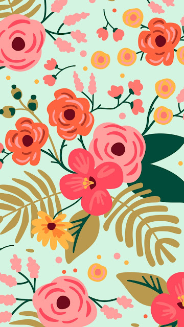 Latest Pastel Flower Wallpaper