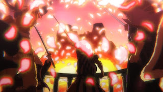 ワンピース アニメ 982話 赤鞘の侍 かっこいい ONE PIECE Nine Red Scabbards Episode 982