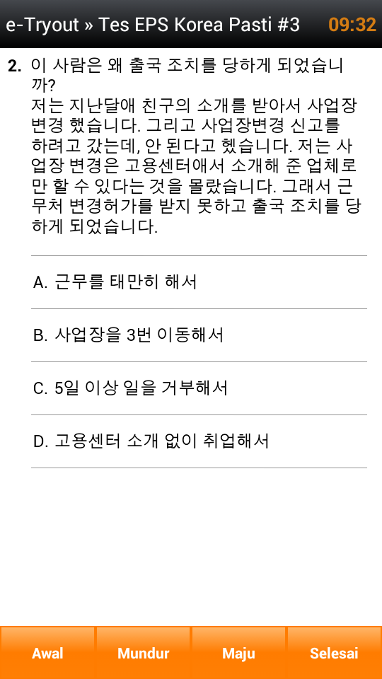 Bank Soal dan Latihan Soal Contoh Soal Listening Bahasa Korea 