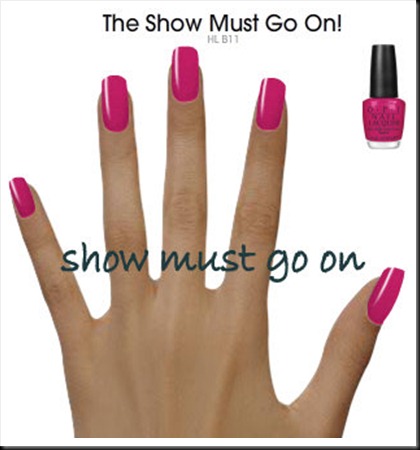 the show must go on
