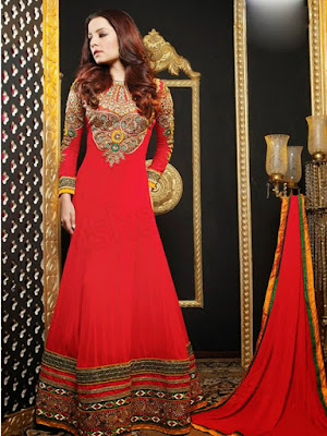 Latest fancy dresses for Pakistani and Indian ladies