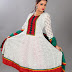 Anarkali Winter Frocks-Anarkali Embroidered Umbrella Frocks New Fashion Dress Designs