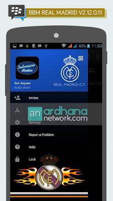 BBM MOD Real Madrid V2.12.0.11 Apk Terbaru 2016