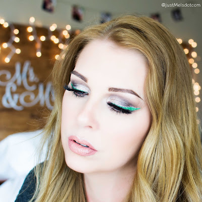 justmelsdotcom Christmas Inspired Makeup