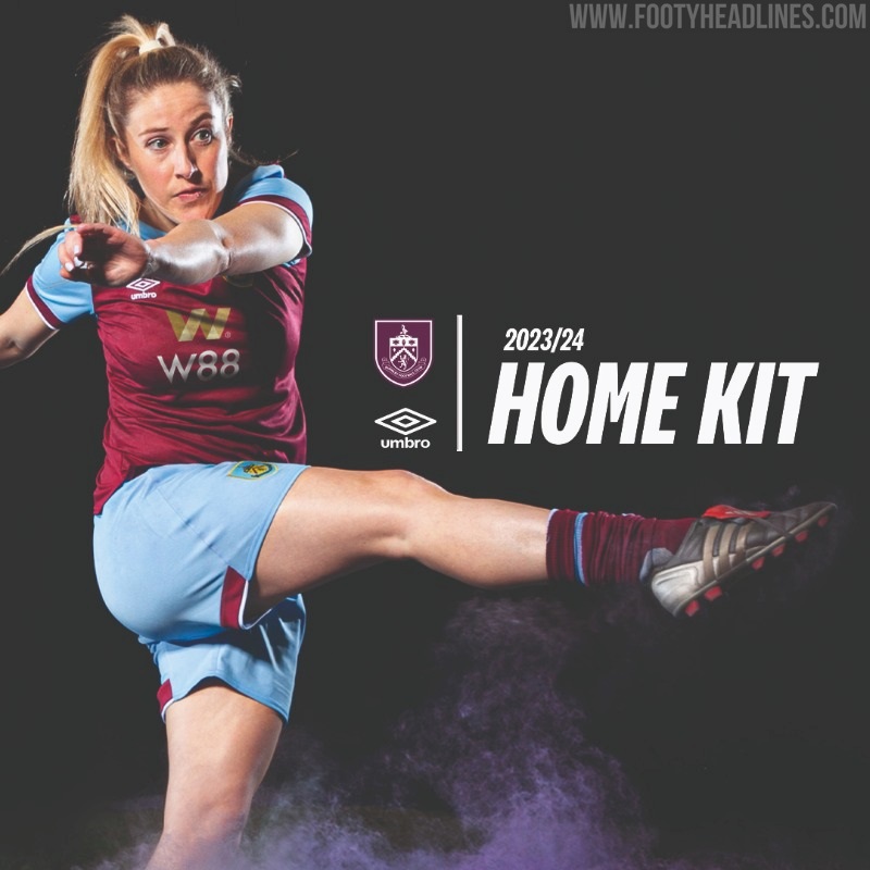 Burnley unveil 2023-24 home kit - BBC Sport