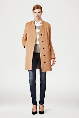 French Connection Camel Coat 