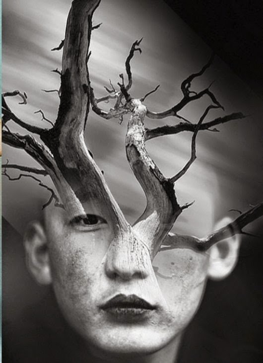 Antonio Mora mylovt fotografia photoshop dupla exposição retratos pessoas misturadas preto e branco