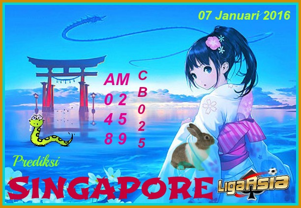 SGP Liga Asia PREDIKSI TOGEL SGP LIGA ASIA 07 Januari 2021