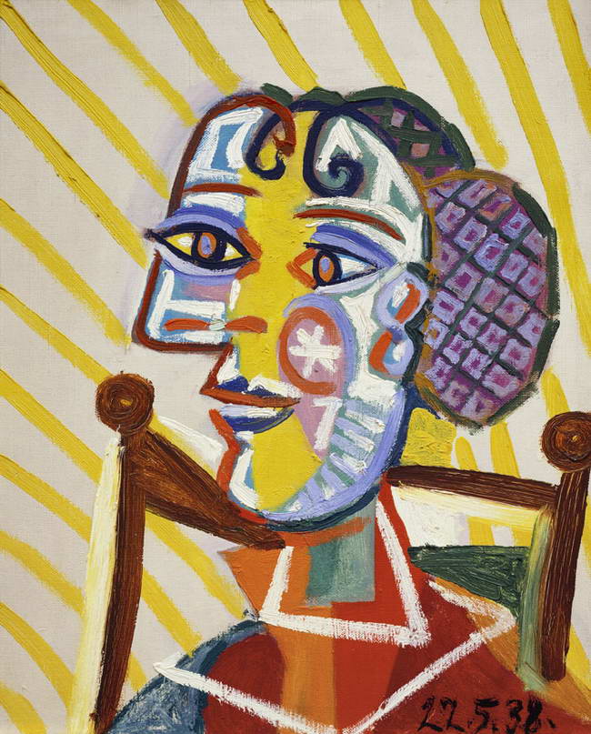 picasso portraits paintings. works by Picasso done in