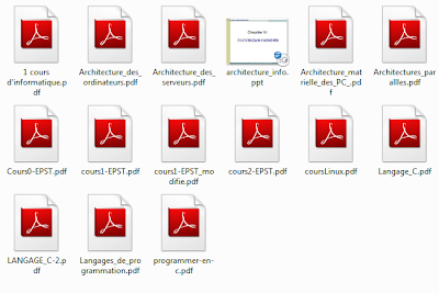 [Demande] Cours Informatique 1 ere année et 2 eme Année