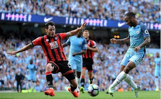 DOWNLOAD VIDEO: Manchester City vs Bournemouth 4-0 Goals and Highlights