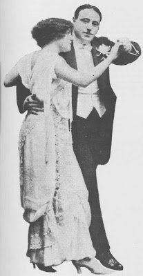 El Vasquito Casimiro Aín, con su pareja Edith Peggy en Francia en 1913