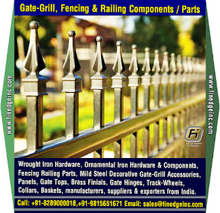 decorative gate accessories manufacturers exporters suppliers India http://www.finedgeinc.com +91-8289000018, +91-9815651671  