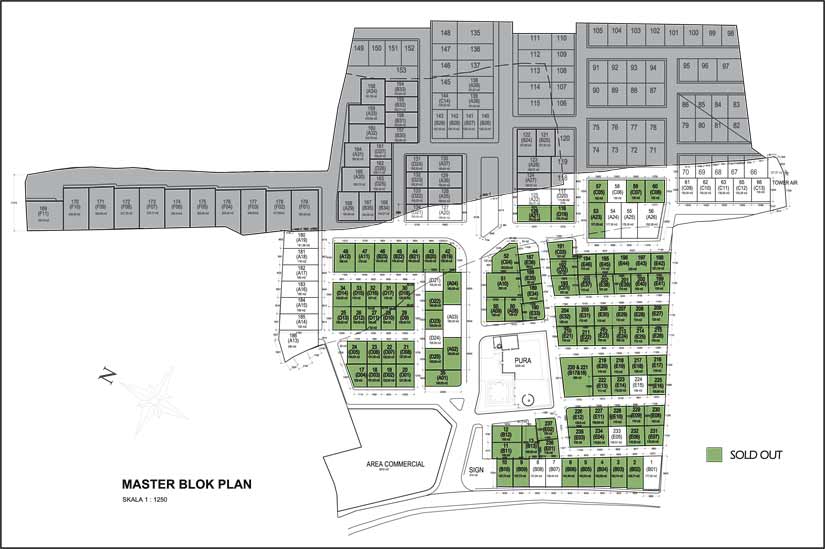 Bali Arum Jimbaran : Dijual 11 unit rumah minimalis tipe 55