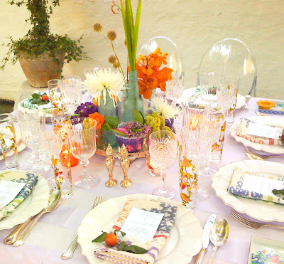  Catering asked me to designed this small intimate and very chic wedding 