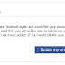 உங்கள் facebook கணக்கை நிரந்தரமாக delete செய்ய..............................