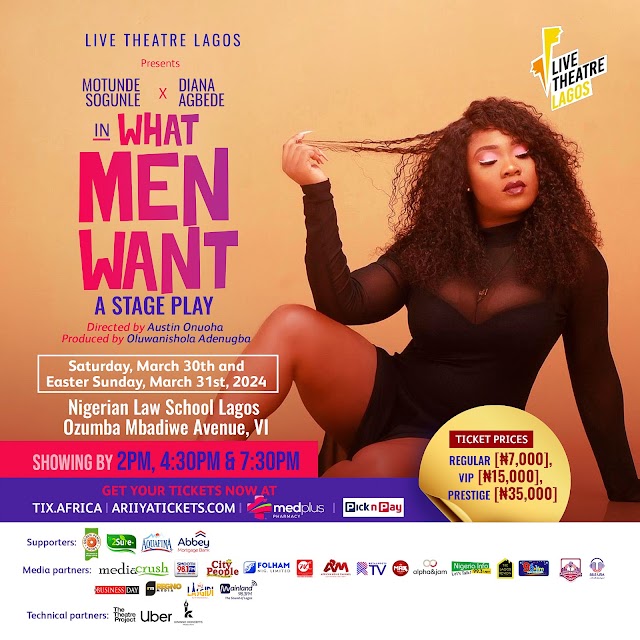 Sensational play, What Men Want, goes on stage Easter weekend