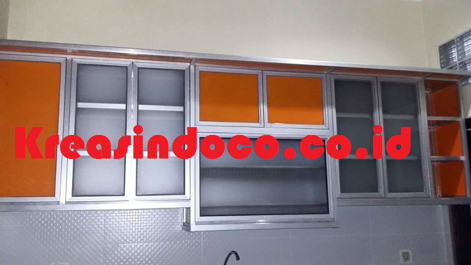 Jasa Pembuatan Kitchen Set Aluminium  Bengkel Las Listrik 