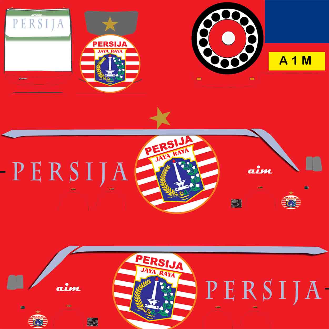 skin bus simulator persija 2021