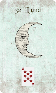 carta de lenormand 32 luna