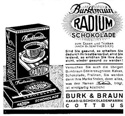 Radium chocolate