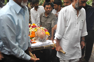 Bollywood Celbs attend the Pran's Last Journey