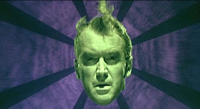 Closeup Vertigo Jimmy Stewart