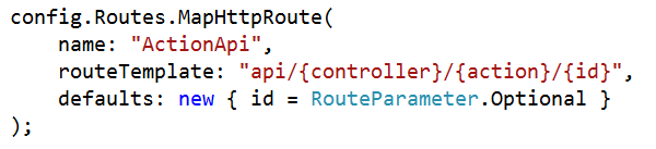 Routing Variations in WEB API