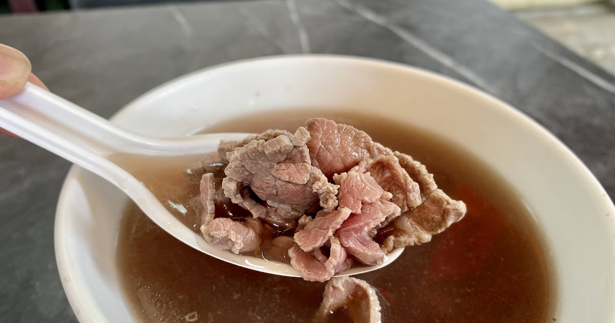 [食記] 台南 西羅殿牛肉湯 每碗牛肉湯皆附肉燥飯
