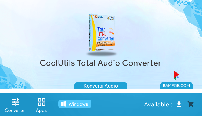 Free Download CoolUtils Total Audio Converter 6.1.0.253 Full Latest Repack Silent Install