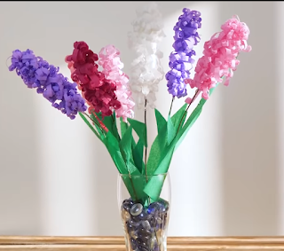 Membuat Bunga Cantik Dari Kertas Warna - Warni