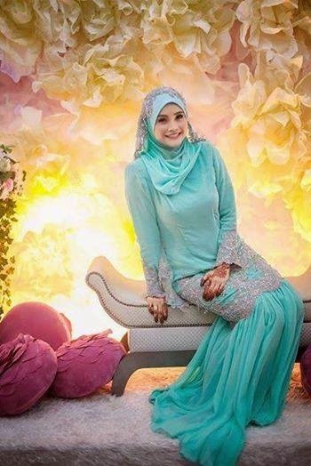 baju nikah almy nadia baju nikah terkois cantik