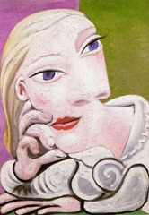 Pablo Picasso - Marie Therese Leaning on One Elbow - 1939