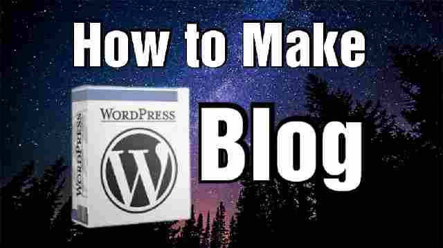 Wordpress free blog kaise banaye - पूरी जानकारी। 