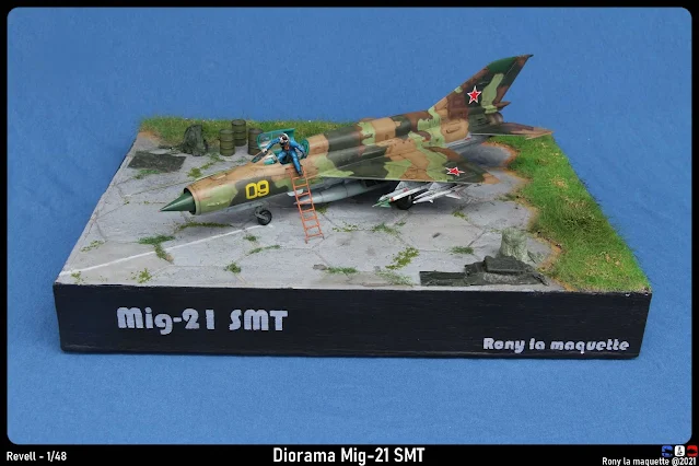 Diorama Mig-21 SMT.