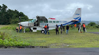 Pesawat SAM Air yang Ditembaki KKB di Nduga Berhasil Dievakuasi