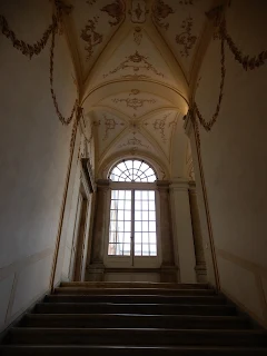 ジェノヴァのMuseo di Palazzo Realeの階段