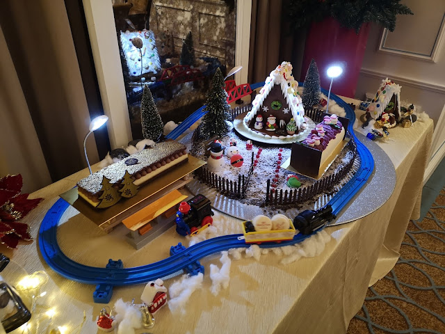 Christmas Train Set at IHG Christmas Party