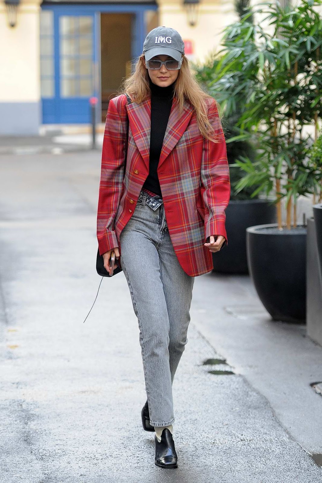 Gigi Hadid – Style Out in Paris, France