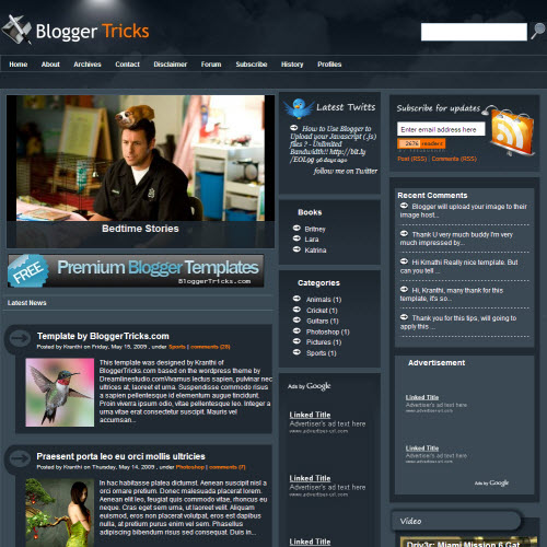 Falkner Press,blogger,Templates for blogger