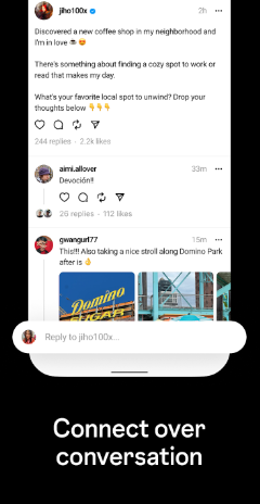 Threads, an Instagram app on the App Store