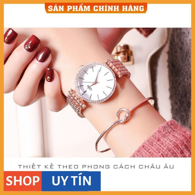 Đồng hồ Nữ GEDI 3008 Dây cao cấp – Mạ màu chuẩn Châu Âu