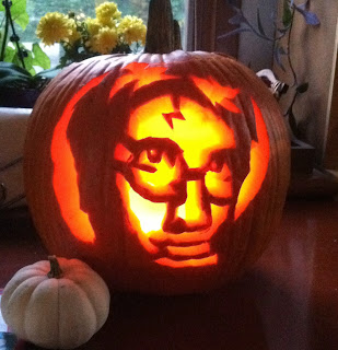 Harry Potter pumpkin design