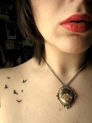 Seriously consider a bird tattoo.