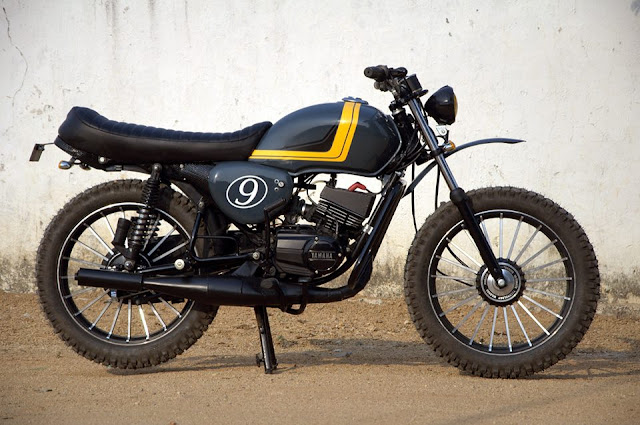 EIMOR Customs modified Yamaha rx 100